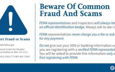 Beware of Common Fraud and Scams